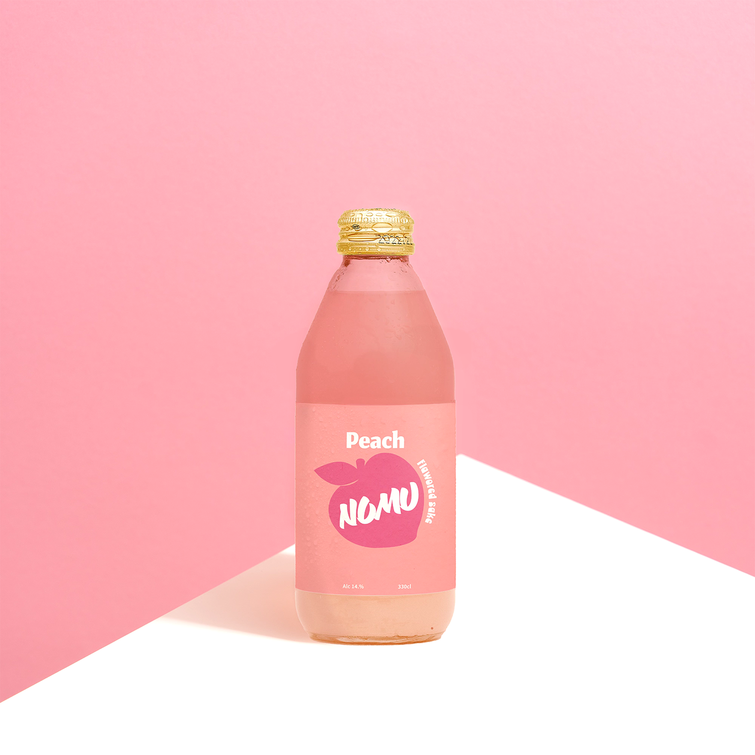 nomu bottle on table