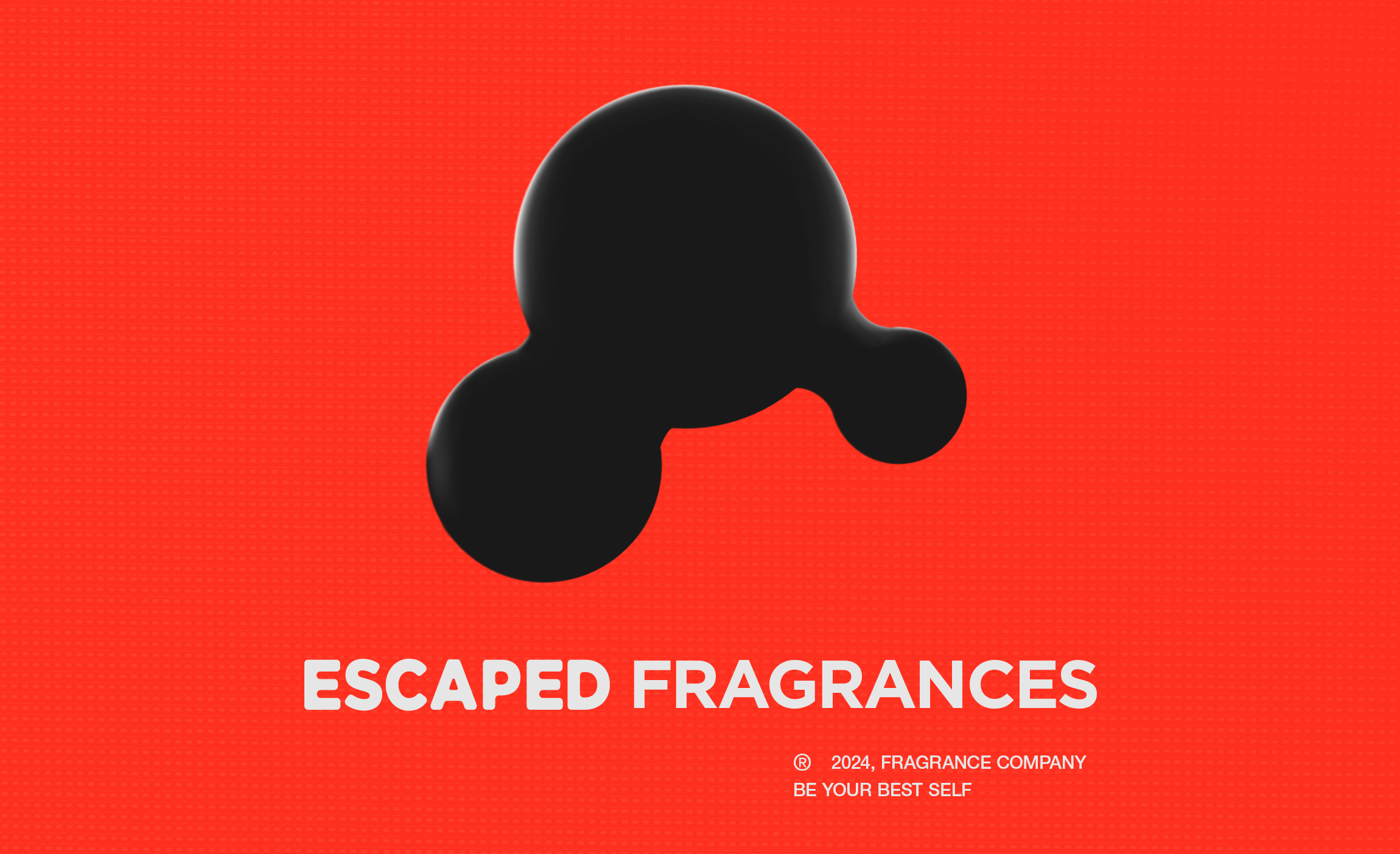 escaped fragrance poster